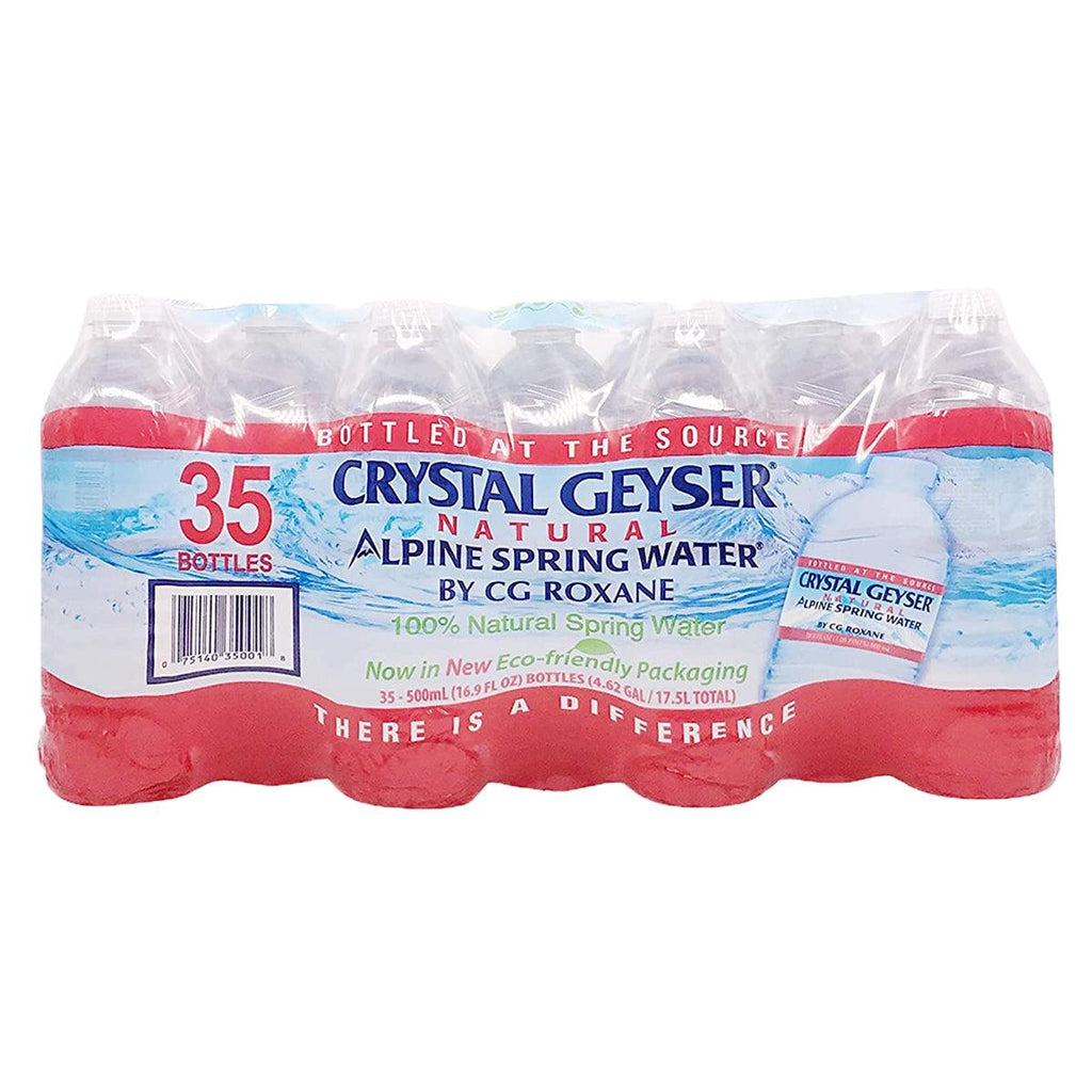Crystal Geyser Spring Water 35PK - Seabra Foods Online