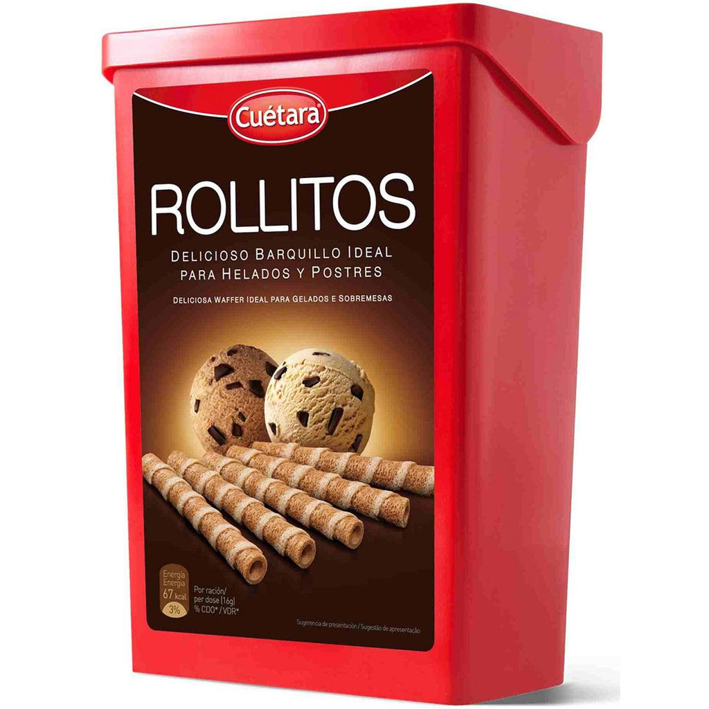 Cuetara Rollitos Wafers 7.92oz - Seabra Foods Online