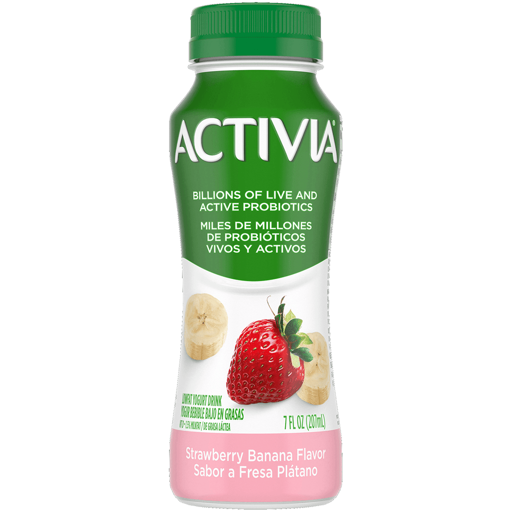 Dannon Activia Straw/Banana Drink - Seabra Foods Online