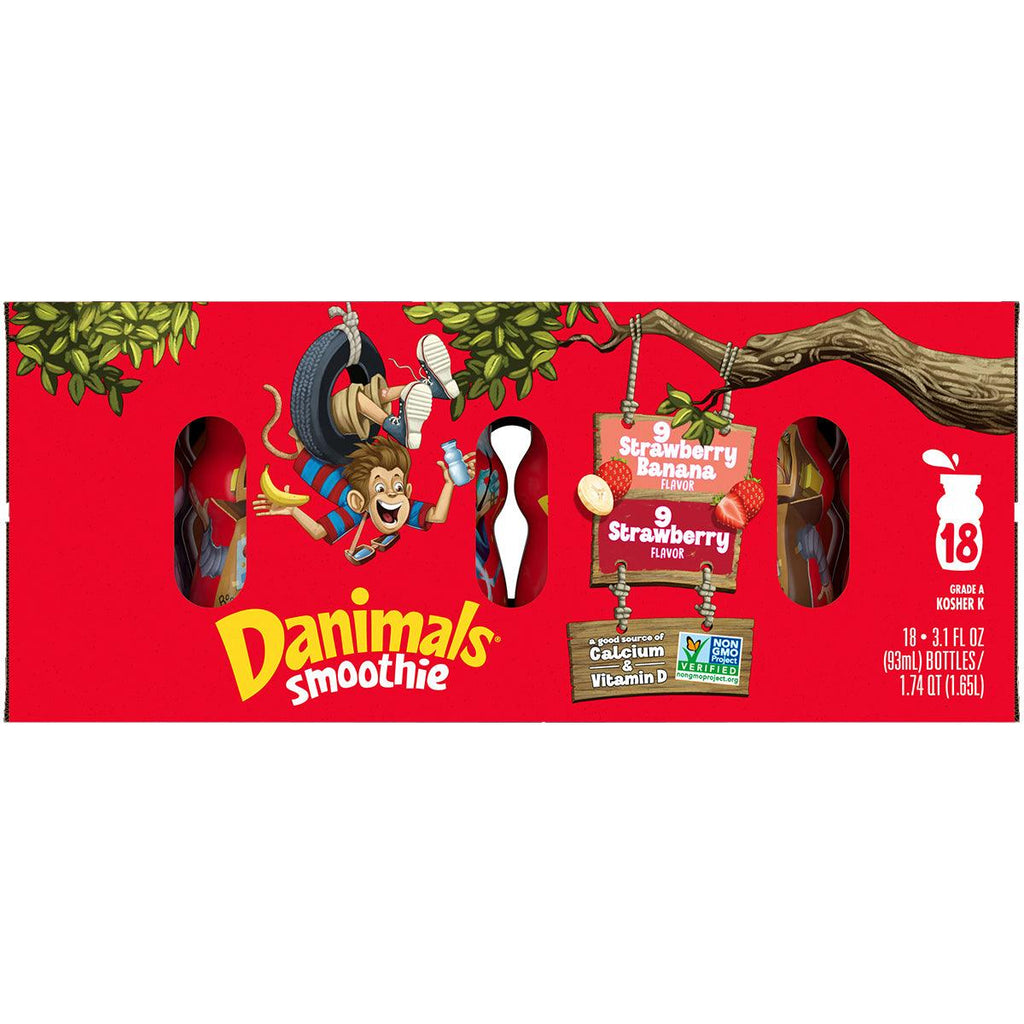 Dannon Danimals Smoothie Var Dlavors18Pk - Seabra Foods Online