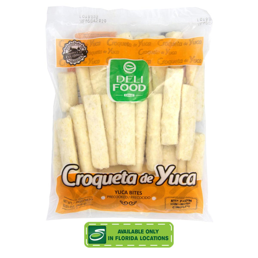 Deli Foods Croqueta de Yuca 2lb - Seabra Foods Online