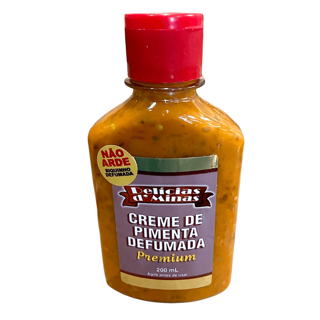 Delicia de Minas Creme de Pimenta Defumada 200mL - Seabra Foods Online