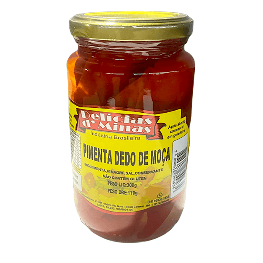 Delicia de Minas Pimenta Dedo de Moca - Seabra Foods Online