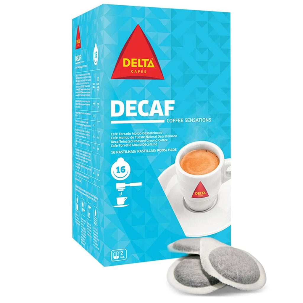 Delta Cafe Decaffeinated Pods 4oz - Seabra Foods Online