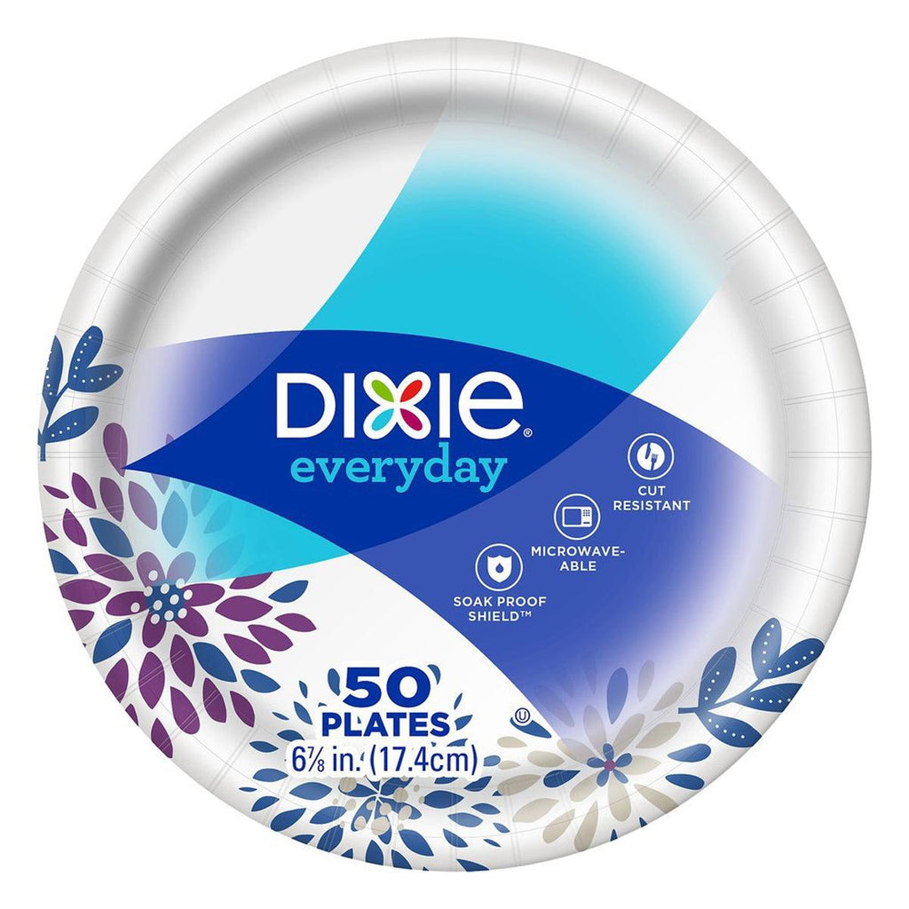 Dixie Everyday Plates 50ct - Seabra Foods Online