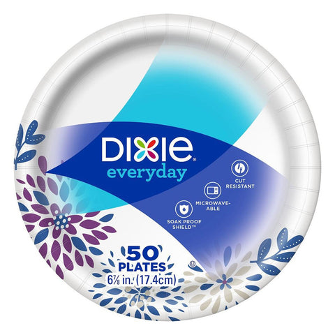 Dixie Everyday Plates 50ct - Seabra Foods Online