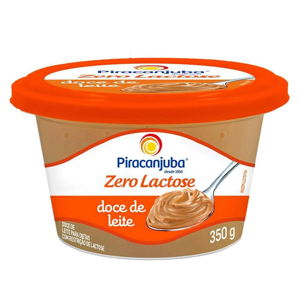 Doce de Leite Zero Lactose Piracanjuba 350g - Seabra Foods Online