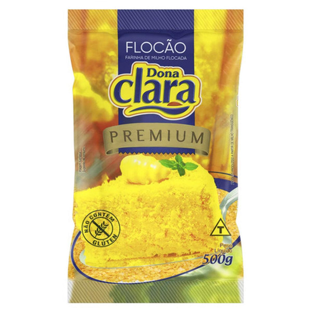 Dona Clara Flocao de Milho 17.6oz - Seabra Foods Online