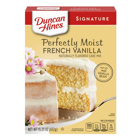 Duncan Hines French Vanilla Cake Mix 15. - Seabra Foods Online