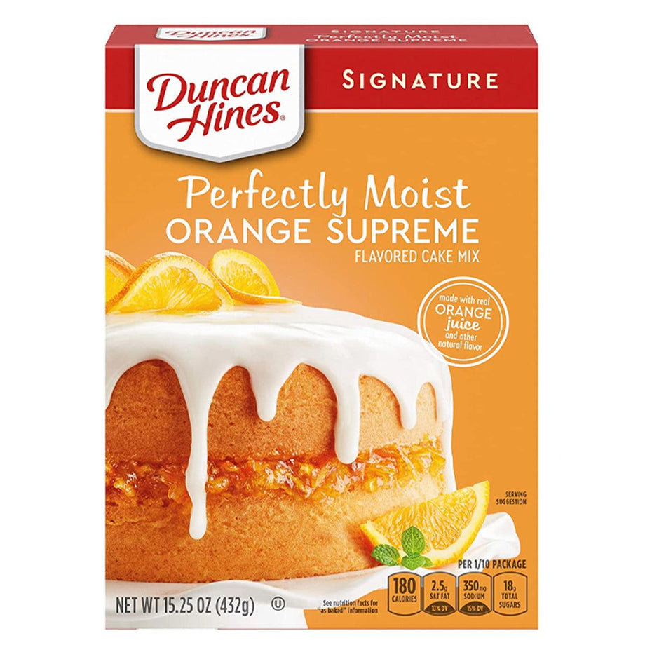 Duncan Hines Sig Orange Cake Mix 432g