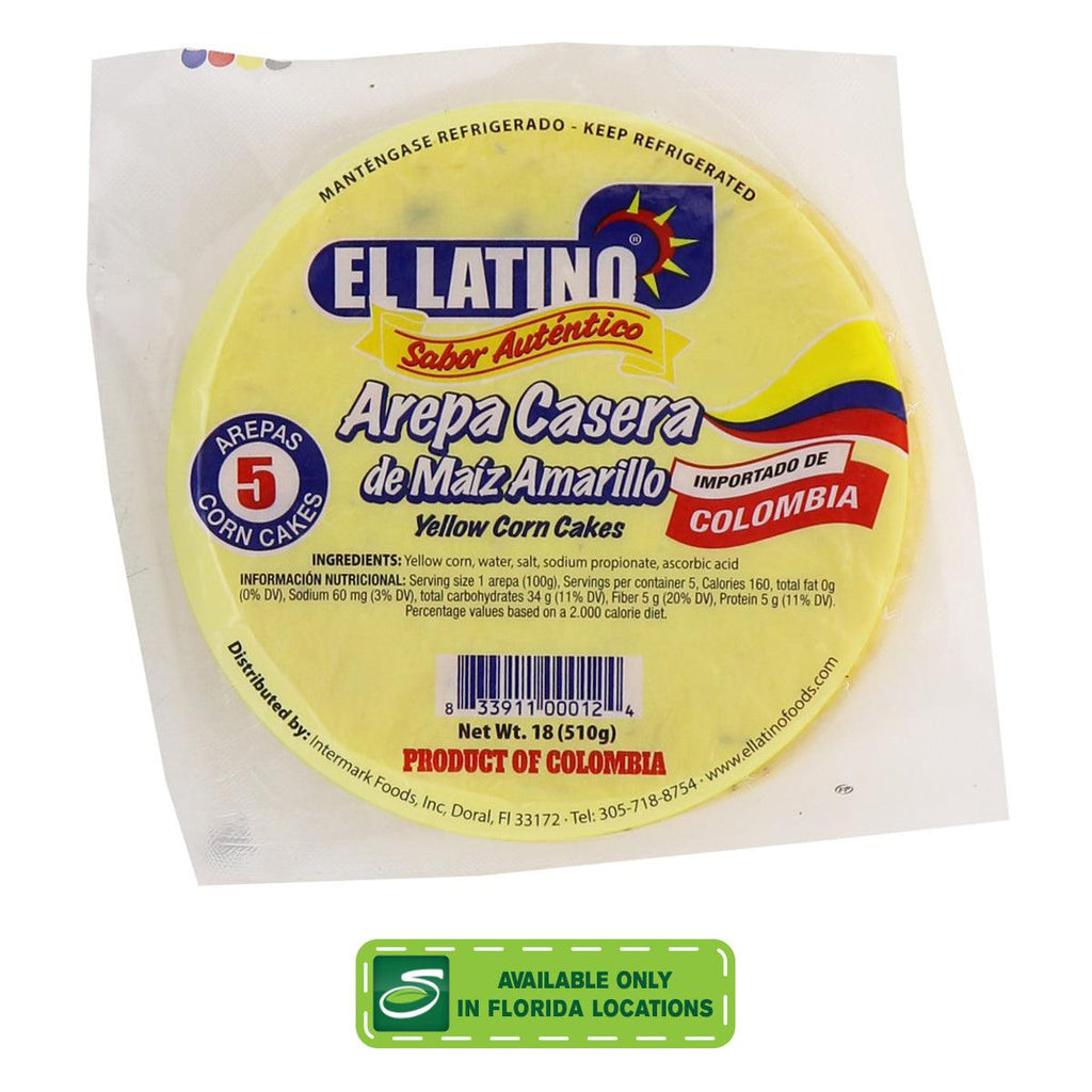 El Latino Yellow Corn Flakes 18oz - Seabra Foods Online