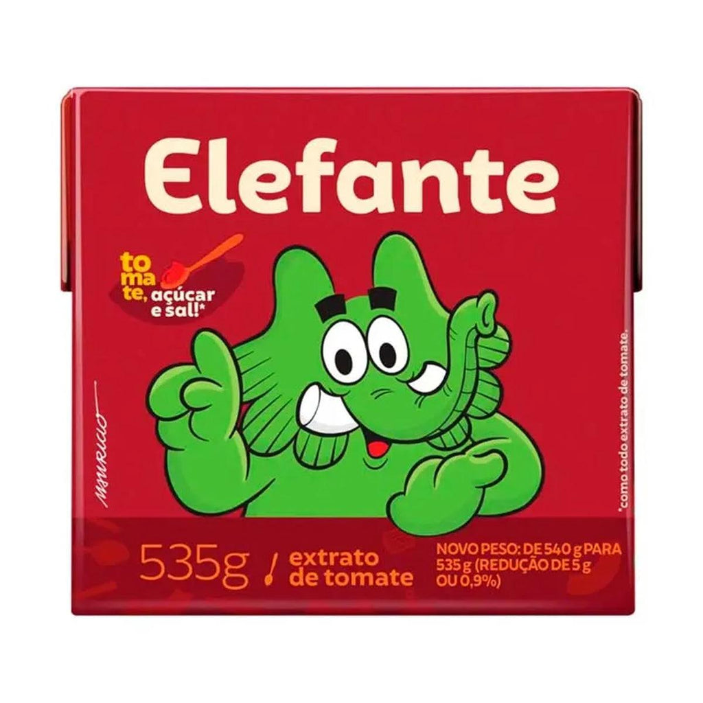 Elefante Extrato de Tomate 535g - Seabra Foods Online