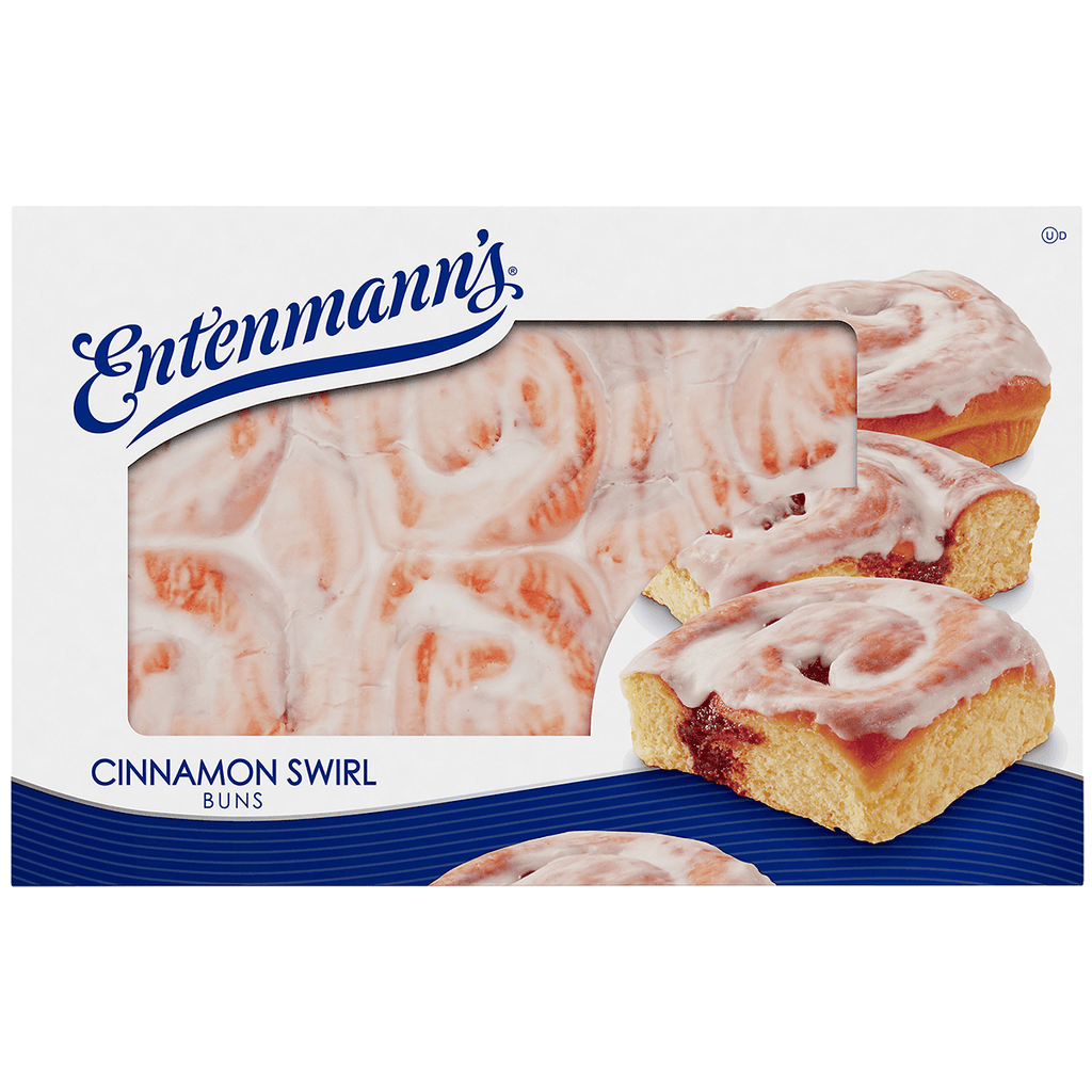 Entenmanns Cinnamon Swirl Buns 18oz - Seabra Foods Online