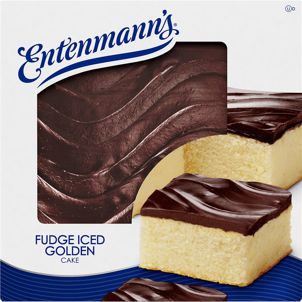 Entenmanns Fudge Iced Golden Cake 19z - Seabra Foods Online