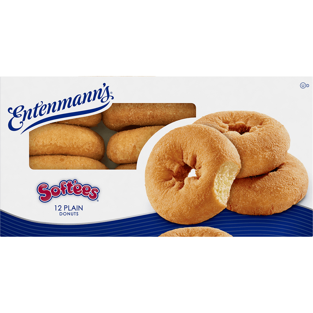 Entenmanns Softie Plain Donuts 17oz - Seabra Foods Online