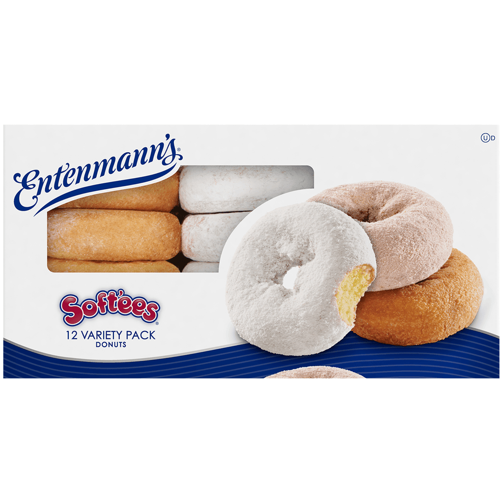 Entenmanns Softie Variety Donuts 18.5oz - Seabra Foods Online