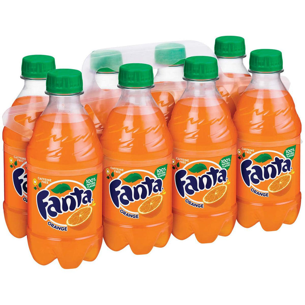 Fanta Orange Bottles 8PK - Seabra Foods Online