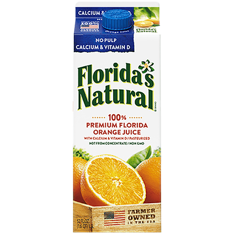 Floridas Nat.No Pulp Calc O.Jce - Seabra Foods Online