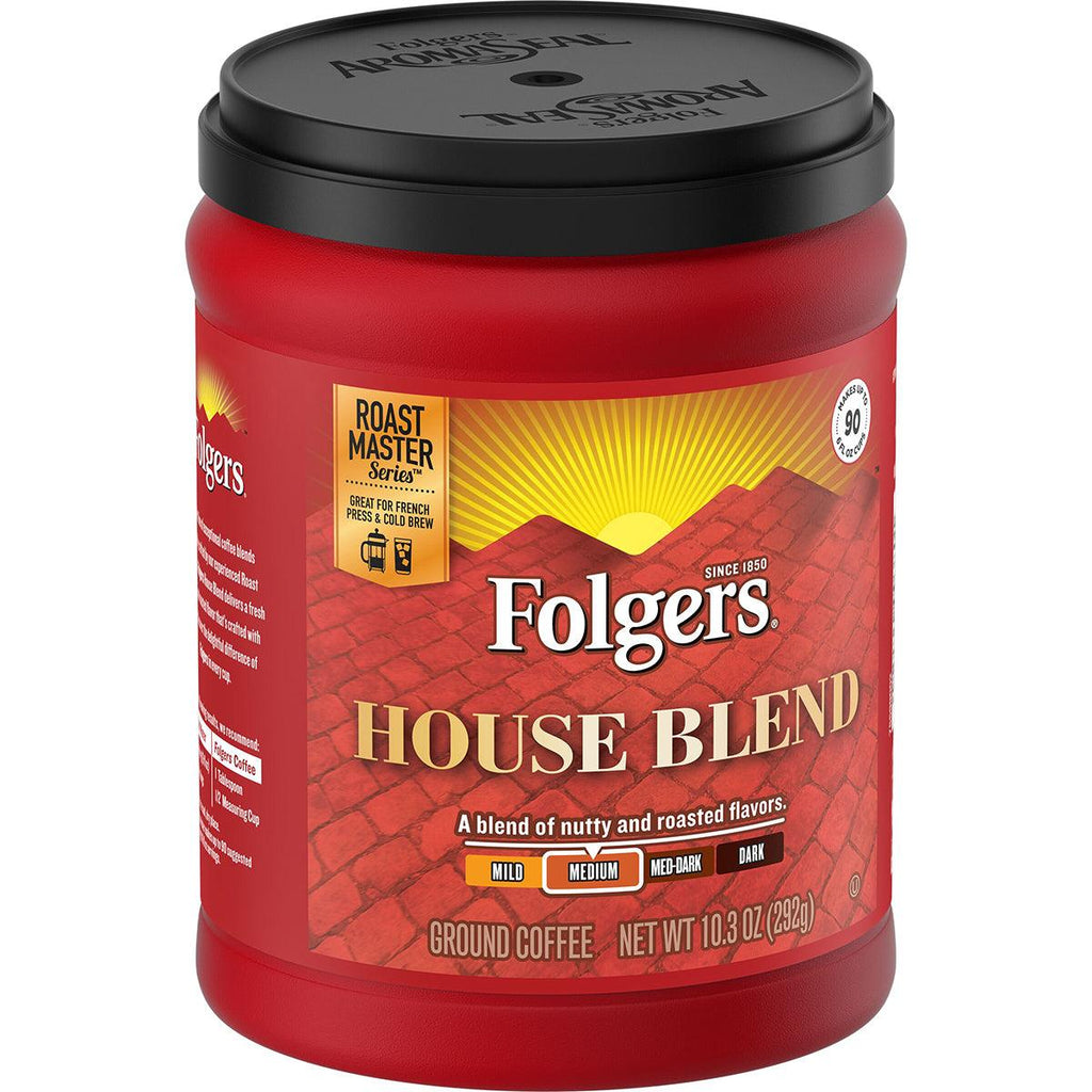 Folgers House Blend Coffee 10.3oz - Seabra Foods Online