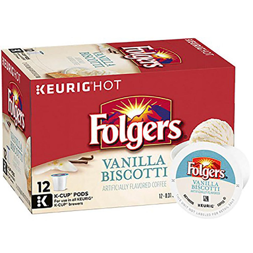 Folgers K-Cup Vanilla Coffee 3.81oz - Seabra Foods Online