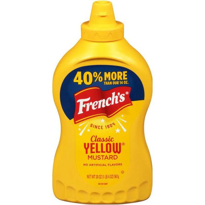 Frenchs Classic Yellow Mustard 20oz - Seabra Foods Online