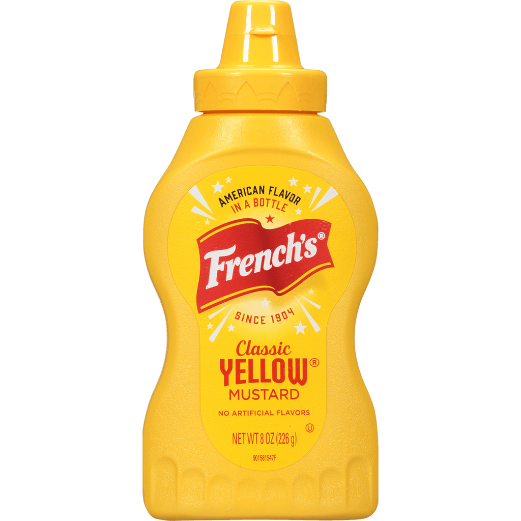 Frenchs Classic Yellow Mustard 8oz - Seabra Foods Online