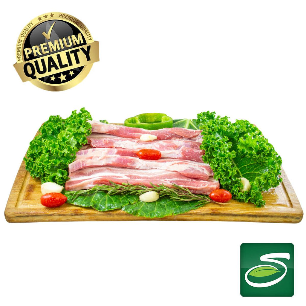 Fresh Pork Bellies 1.85lb Package - Seabra Foods Online