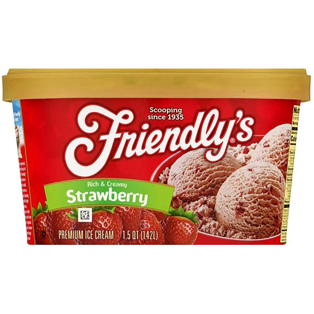 Friendlys Strawberry Ice Cream - Seabra Foods Online