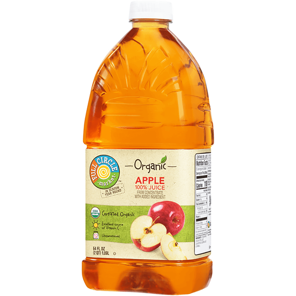 Full Circle Organic Apple Juice 64 - Seabra Foods Online