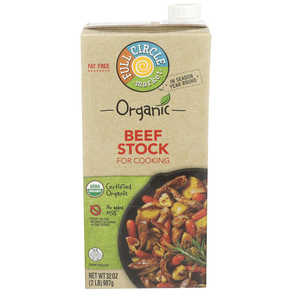 Full Circle Organic Cook Stock Beef - Seabra Foods Online
