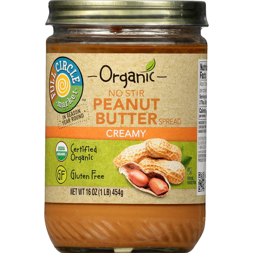 Full Circle Organic Creamy Pnt Butter - Seabra Foods Online