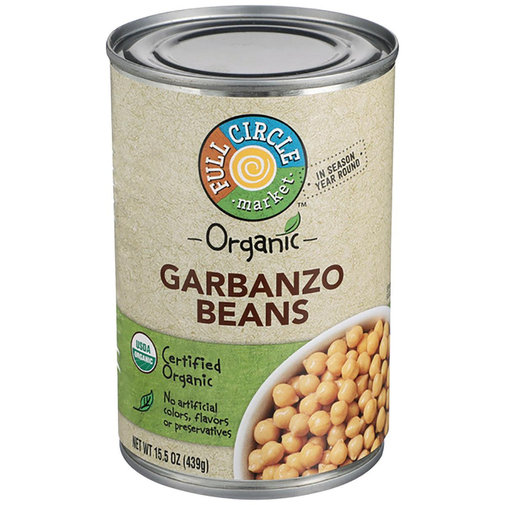 Full Circle Organic Garbanzo Beans 15.5o - Seabra Foods Online