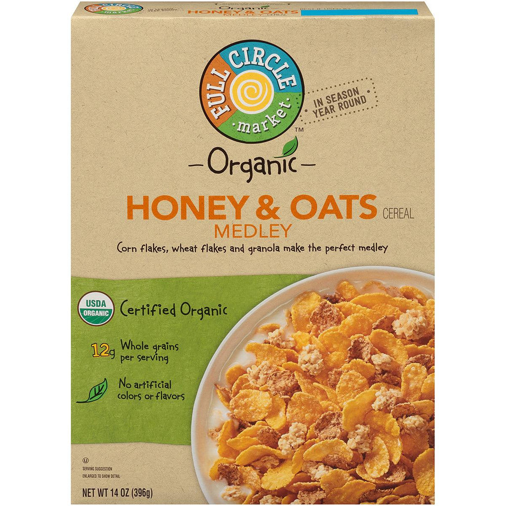 Full Circle Organic Hny Oat Mdly Cereal - Seabra Foods Online