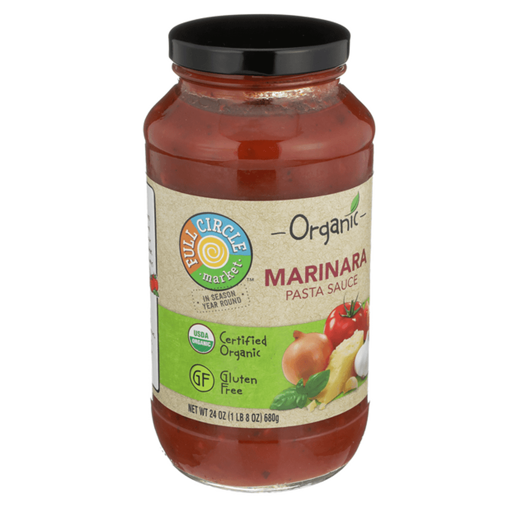 Full Circle Organic Marinara Sauce 24oz - Seabra Foods Online
