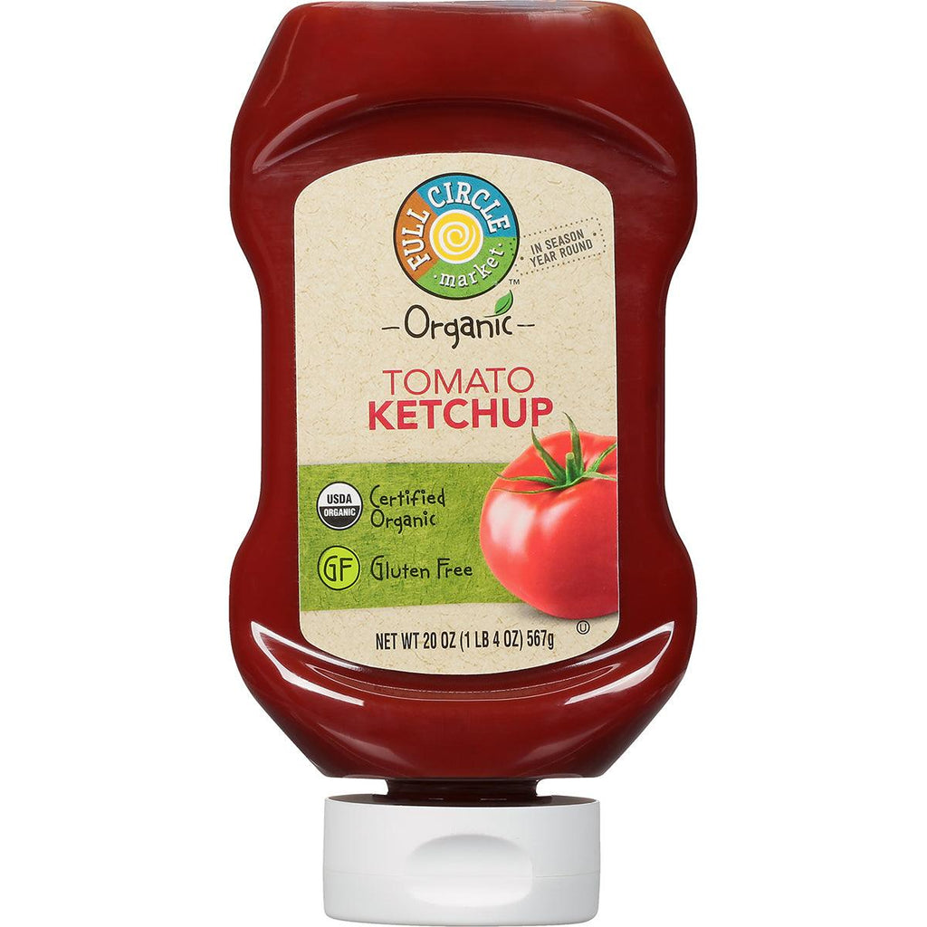 Full Circle Organic Tomato Ketchup 20oz - Seabra Foods Online