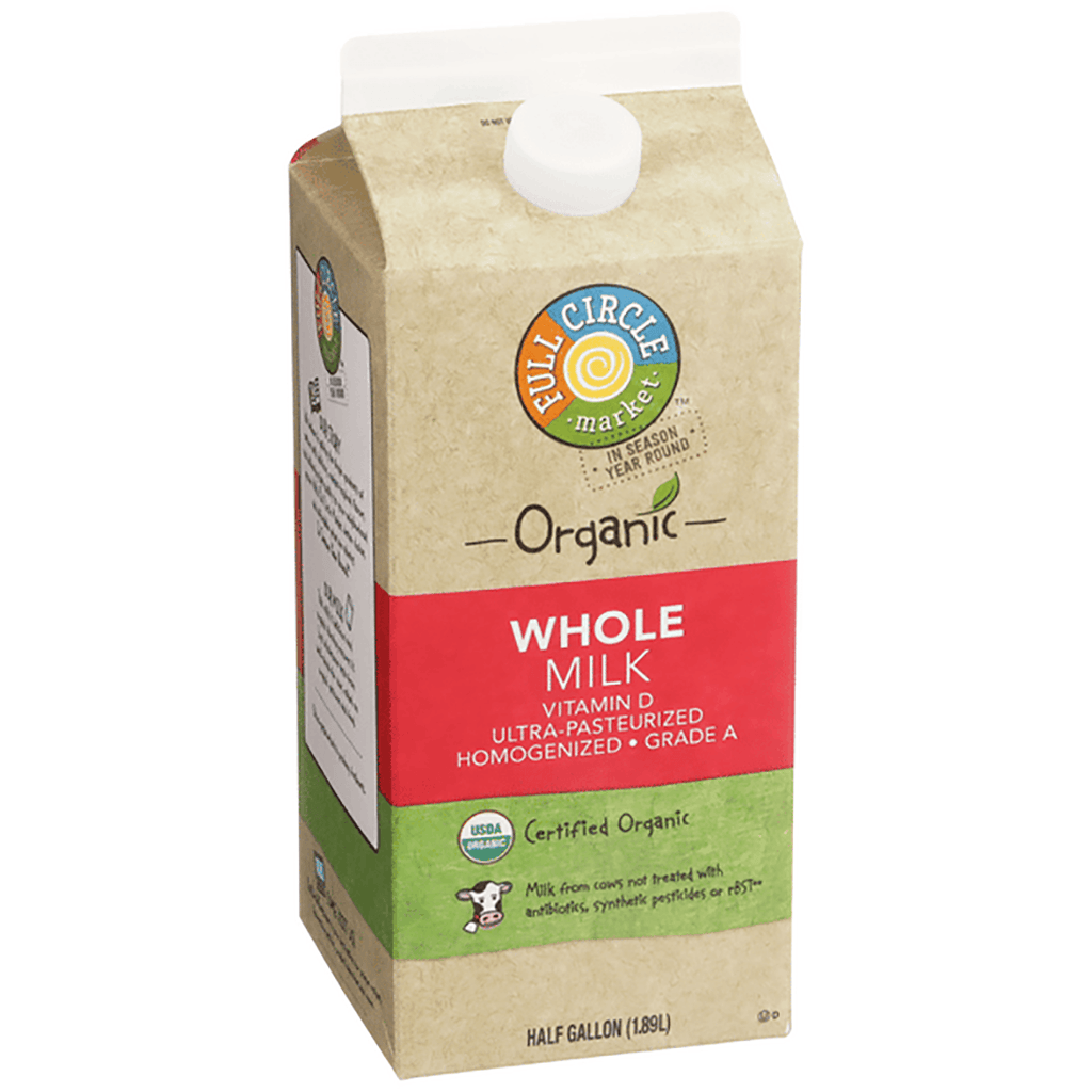 Full Circle Organic Whole Milk 64floz - Seabra Foods Online