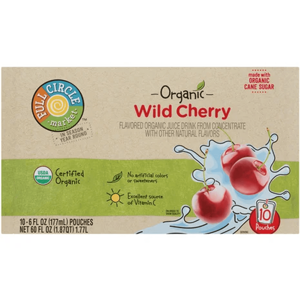 Full Circle Organic Wild Cherry Pouches - Seabra Foods Online
