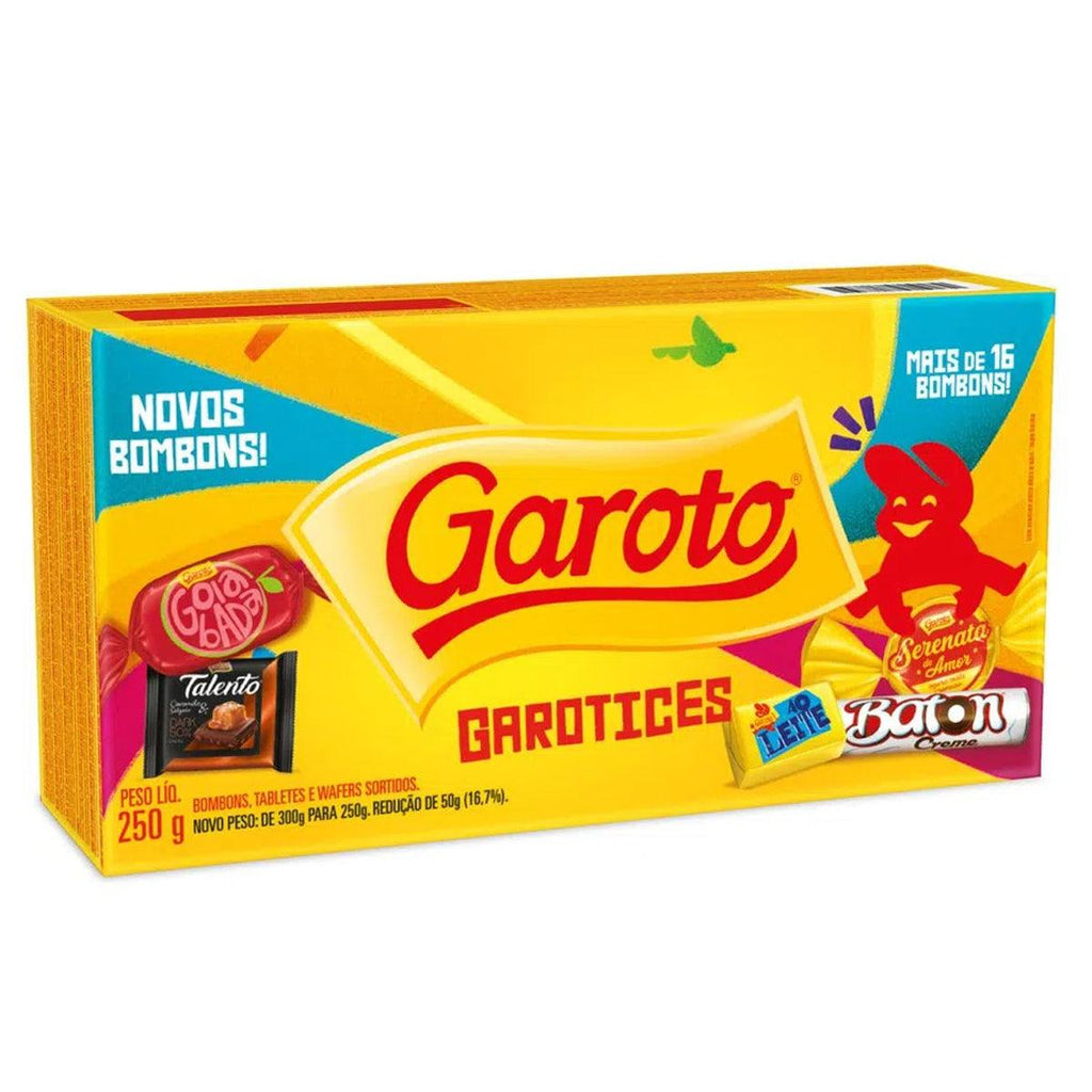 Garoto Bombom Sortido 250g - Seabra Foods Online
