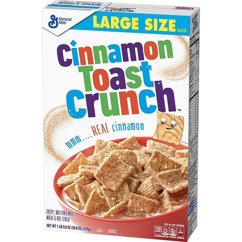 General Mills Cinn Toast Crunch 16.8oz - Seabra Foods Online