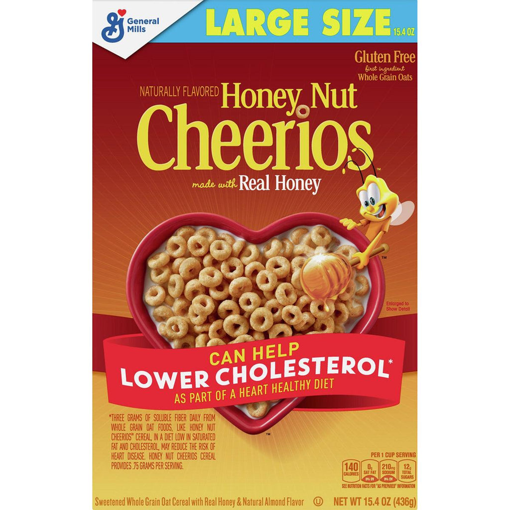 General Mills Honey Nut Cheerios 15.4oz - Seabra Foods Online