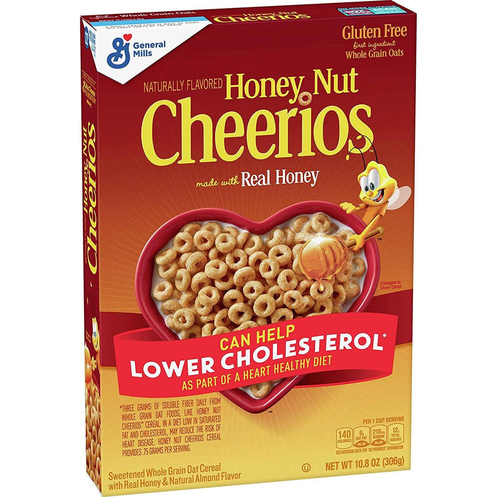 General Mills Honey Nut Cheerios 18.8oz - Seabra Foods Online