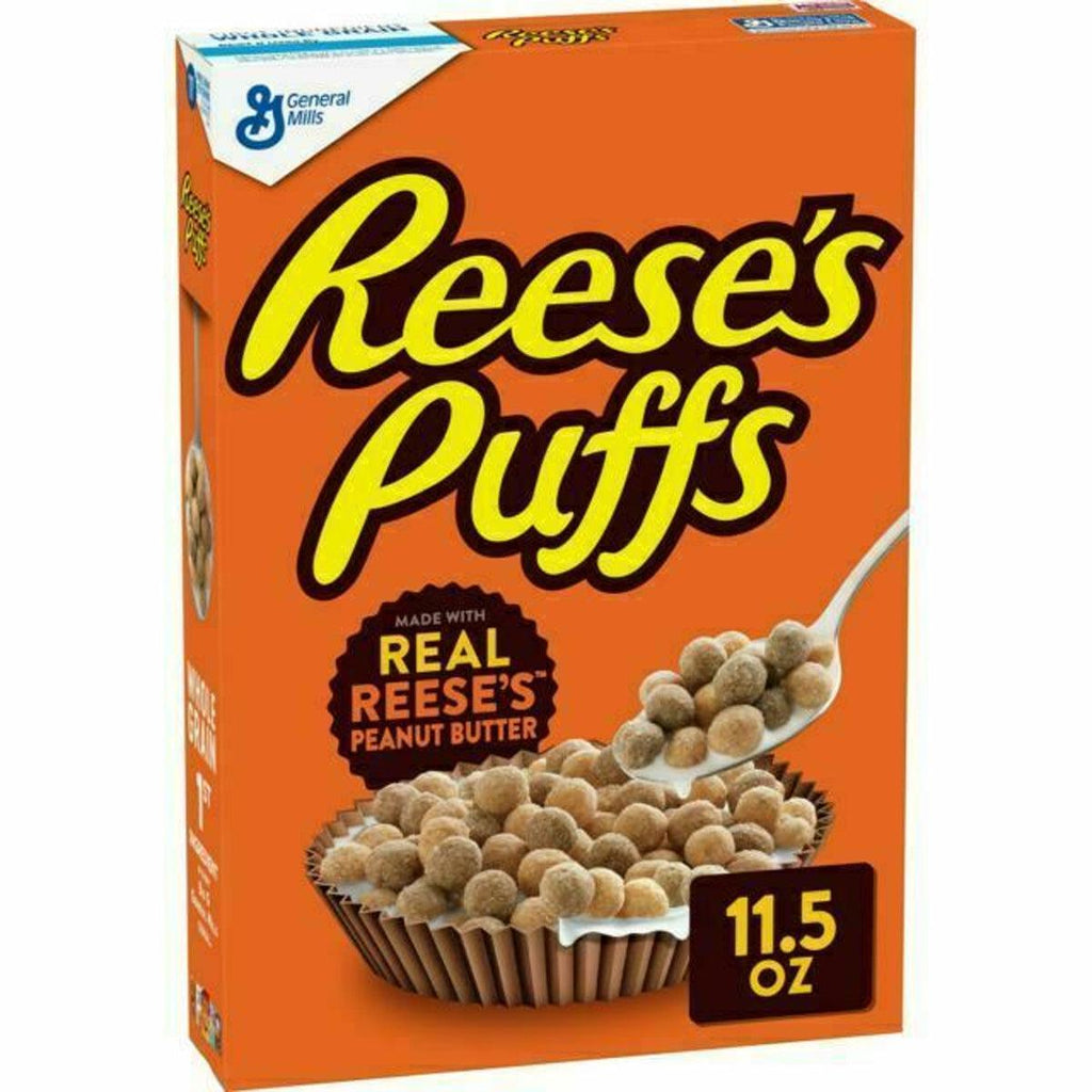 General Mills Reeses Puffs Cereal 11.5oz - Seabra Foods Online