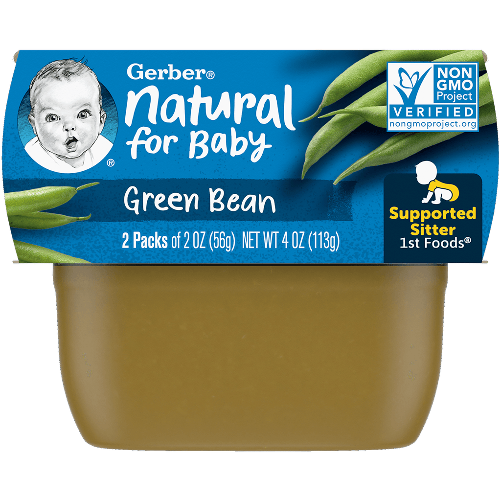 Gerber 1st Foods Green Beans 4oz - Seabra Foods Online