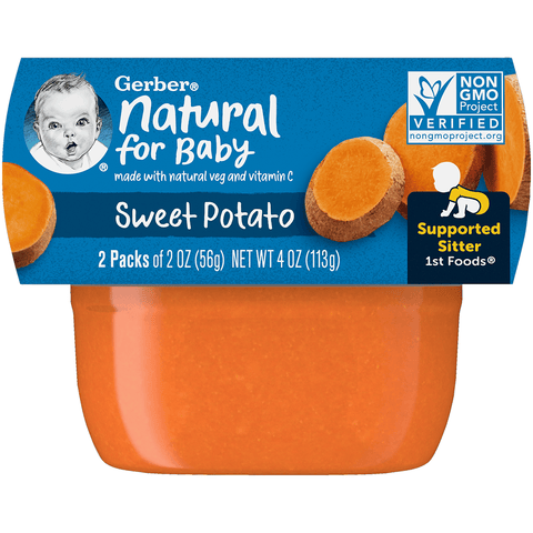 Gerber 1st Foods Sweet Potatoes 4oz - Seabra Foods Online