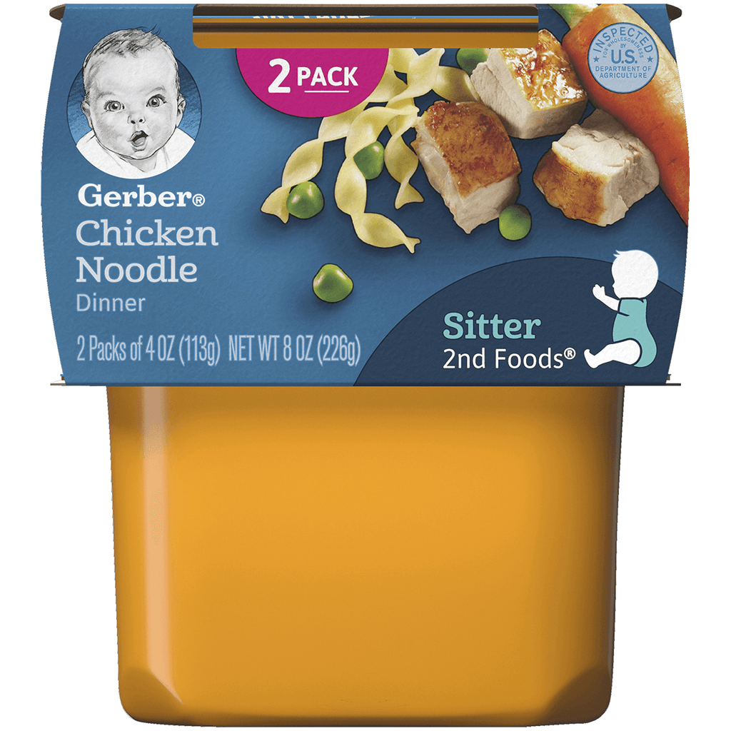 Gerber 2nd Stg NS Chicken Noodle - Seabra Foods Online