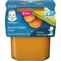 Gerber 2nd Stg Sweet Pot/Corn 2pk - Seabra Foods Online