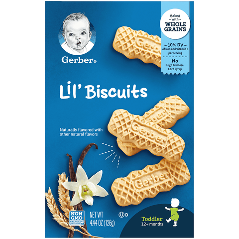 Gerber Graduates Biter Biscuits 4.44oz - Seabra Foods Online