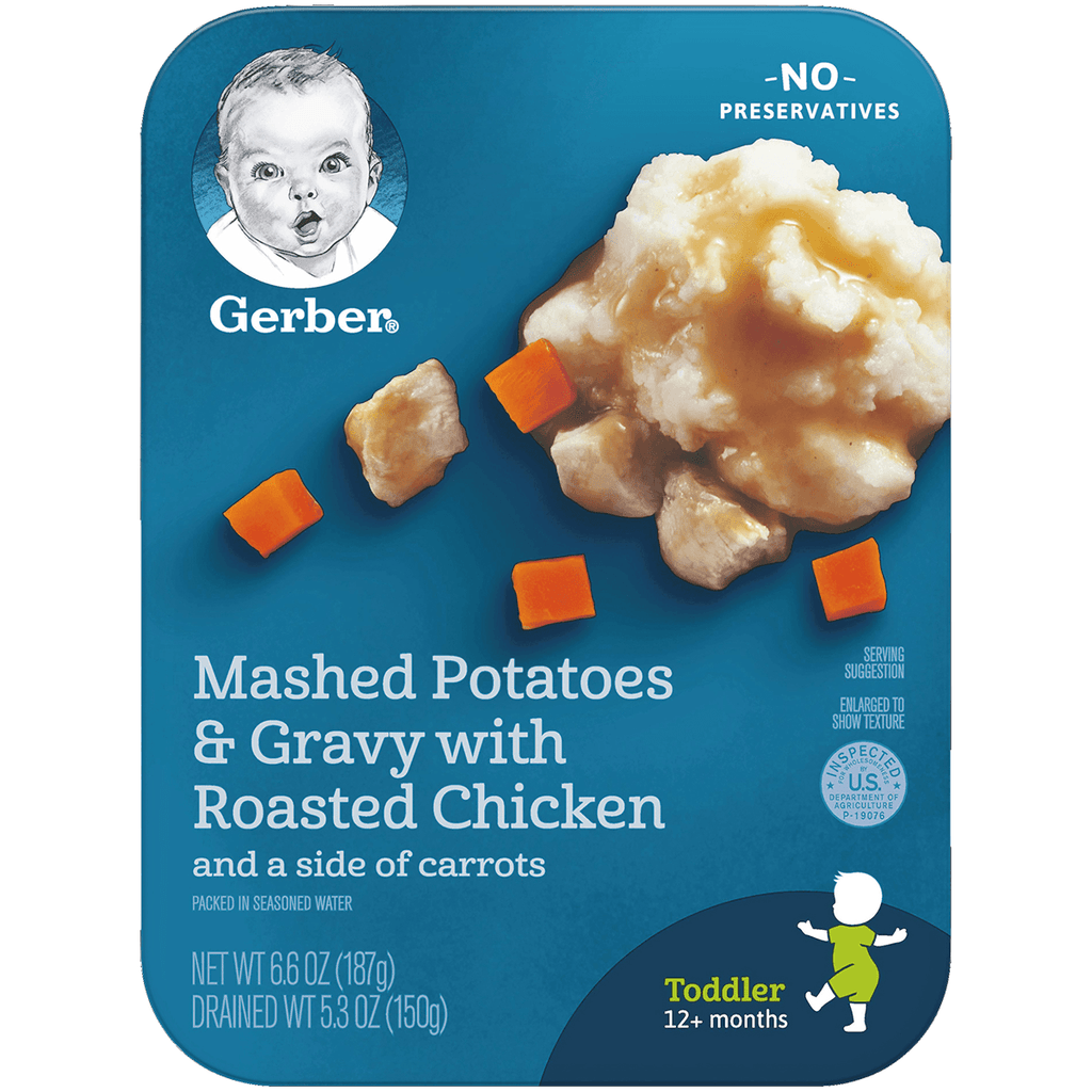 Gerber LE Mash Pot/Chic/Carrots - Seabra Foods Online