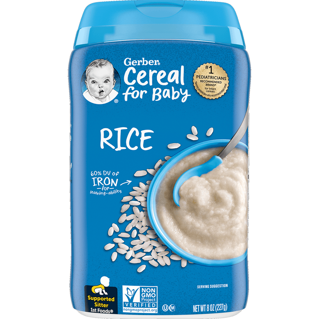 Gerber Rice Cereal - Seabra Foods Online