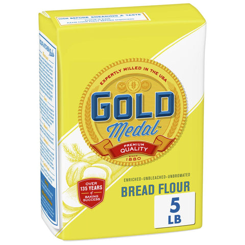 Gold Medal Unbleached Bread Flour 5lb - Seabra Foods Online